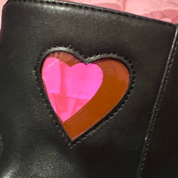 Black Retro Romance Go-Go Boots 🖤 - Picture 3 of 10